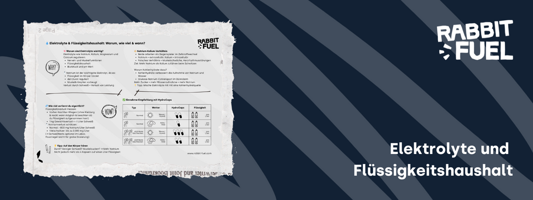 Elektrolyte und Flüssigkeitshaushalt