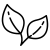 Grafik zweier Blätter